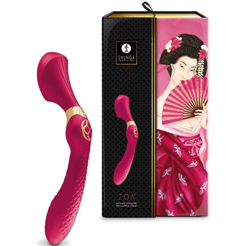 Vibrador Usb Firme Shunga Zoa Fuchsia
