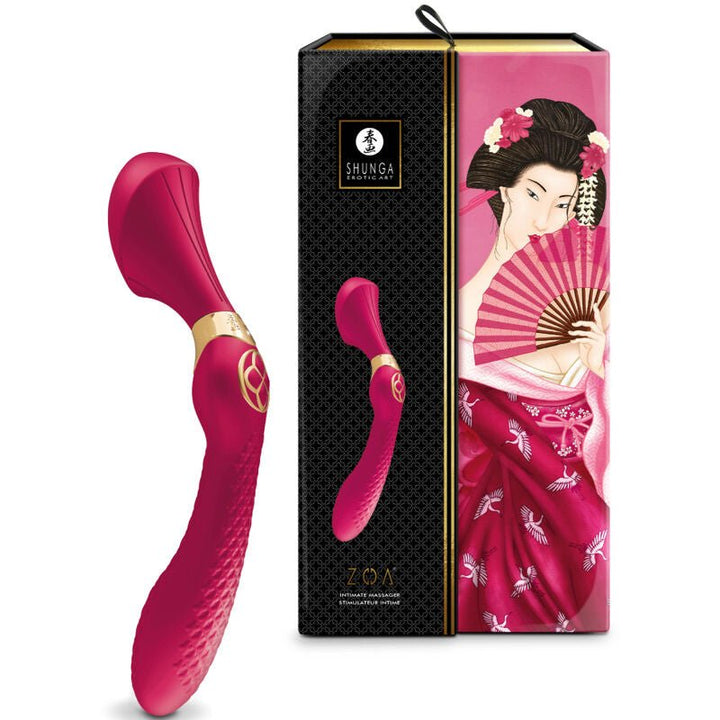 Vibrador Usb Firme Shunga Zoa Fuchsia