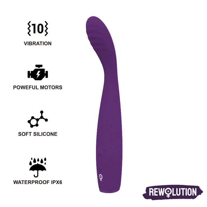 Vibrador Usb Flexível Rewolution Rewostim