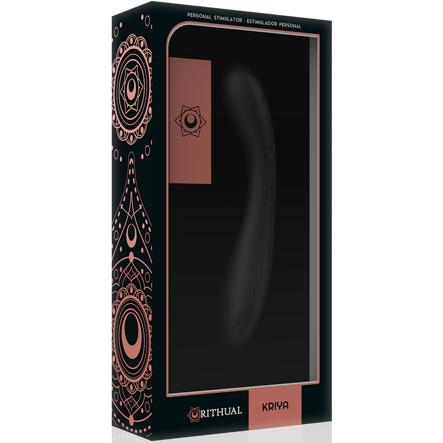 Vibrador Usb Flexível Rithual Kriya Preto