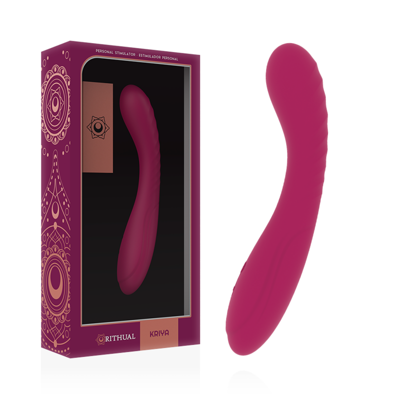 Vibrador Usb Flexível Rithual Kriya Vermelho