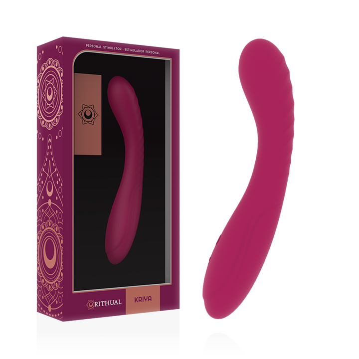 Vibrador Usb Flexível Rithual Kriya Vermelho