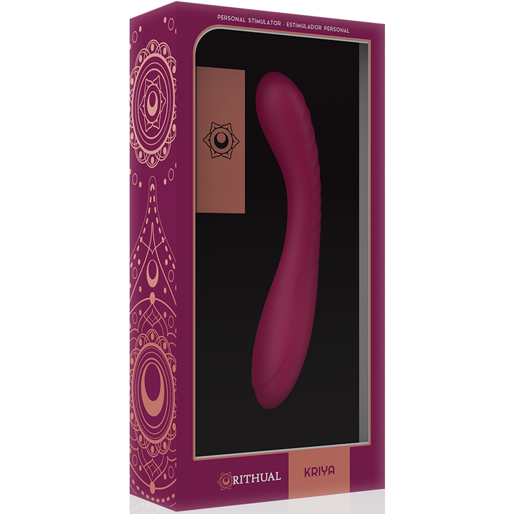 Vibrador Usb Flexível Rithual Kriya Vermelho