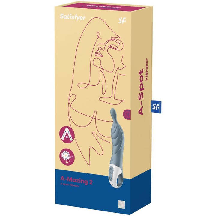 Vibrador Usb Flexível Satisfyer Amazing 2 Cinzento