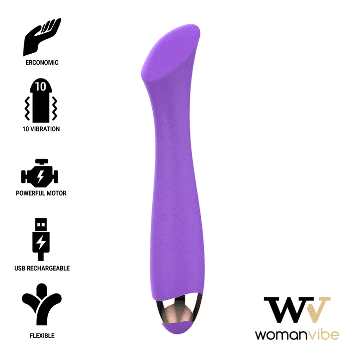 Vibrador Usb Flexível WomanVibe Mandy