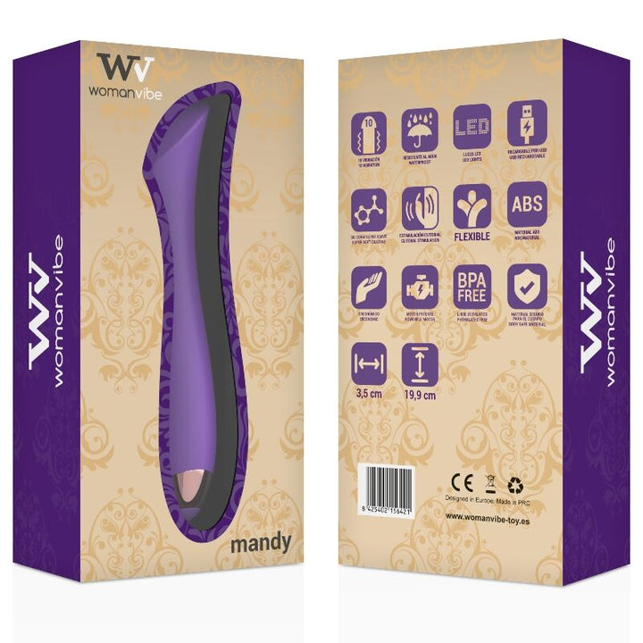 Vibrador Usb Flexível WomanVibe Mandy