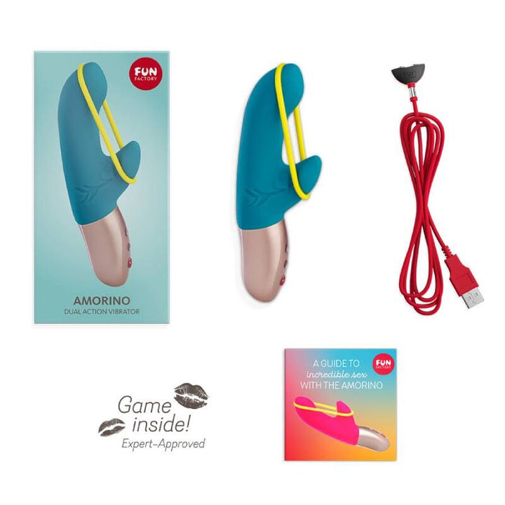 Vibrador Usb Fun Factory Amorino Azul