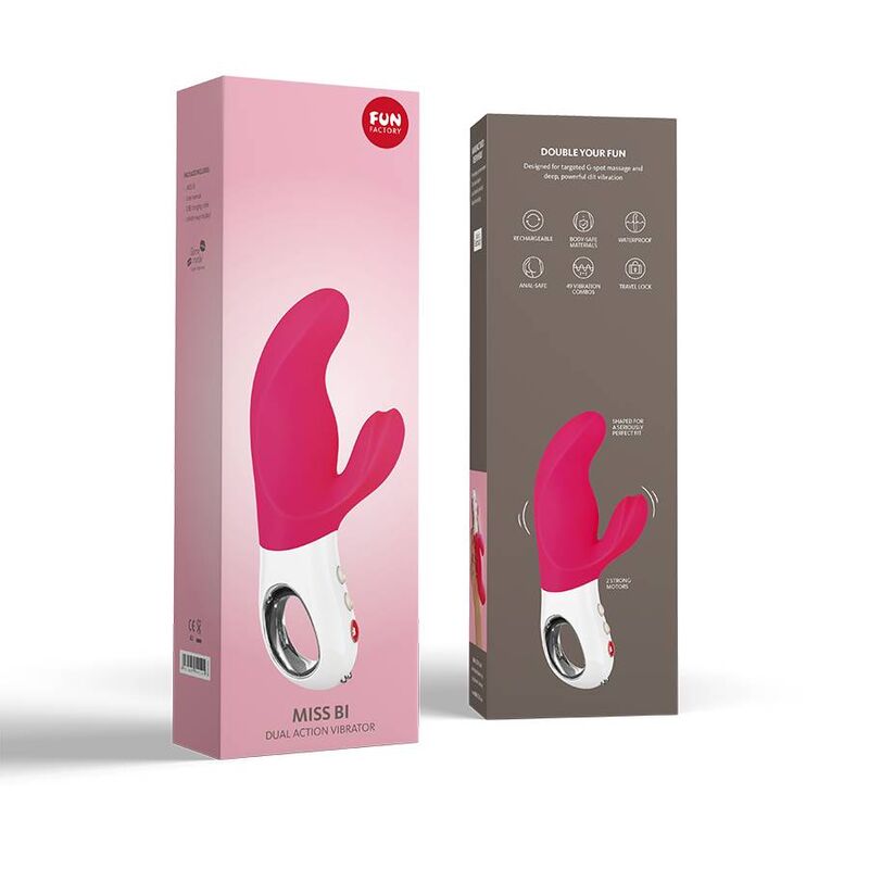 Vibrador Usb Fun Factory Miss Bi Rosa