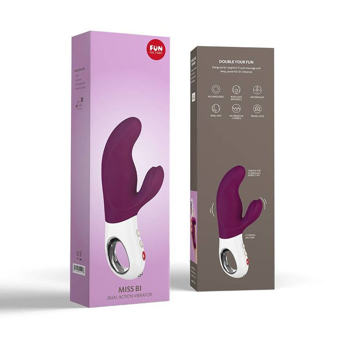 Vibrador Usb Fun Factory Miss Bi Roxo