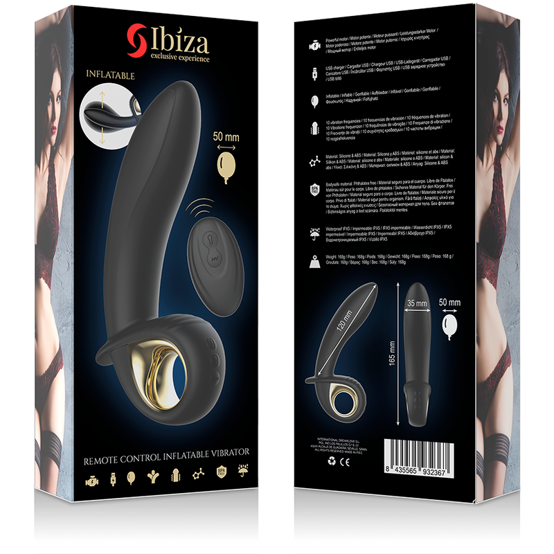 Vibrador Usb Insuflável Ibiza Rocky