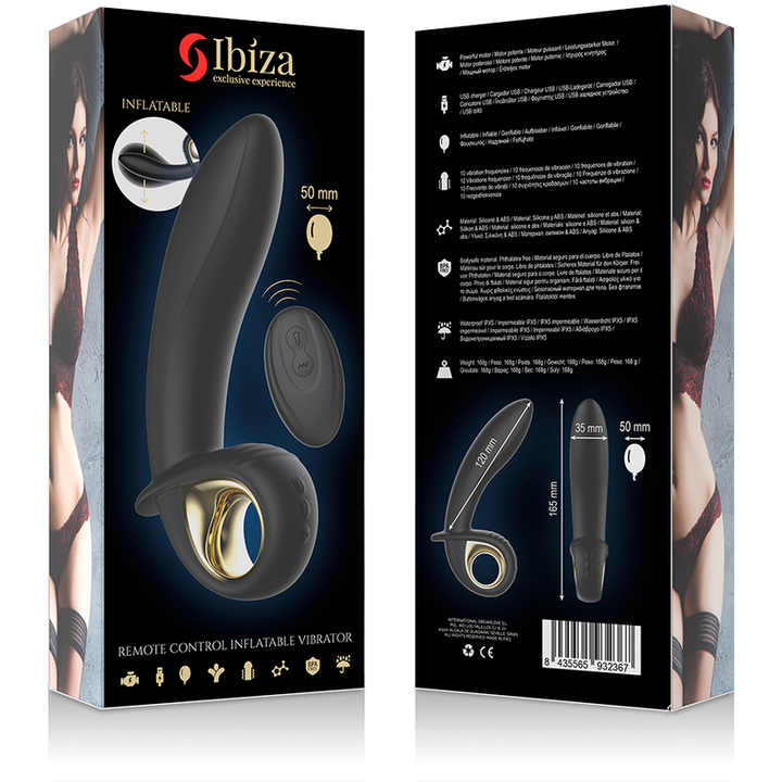 Vibrador Usb Insuflável Ibiza Rocky