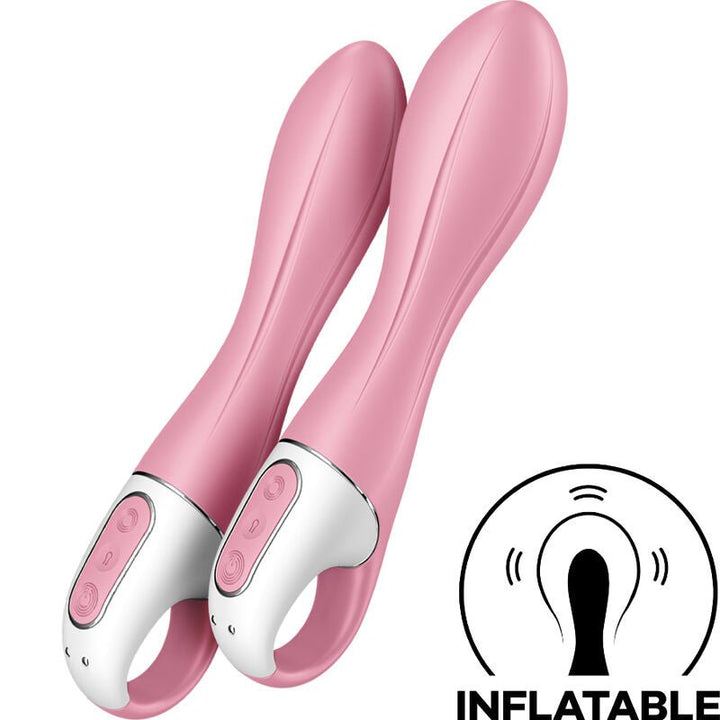 Vibrador Usb Insuflável Satisfyer Air Pump 2 Rosa