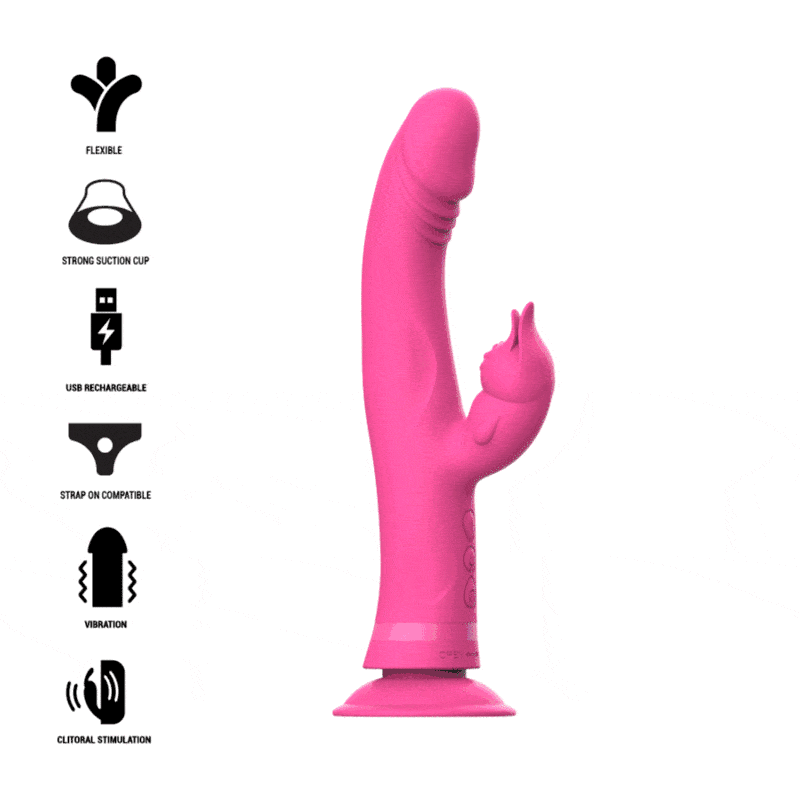 Vibrador Usb Intense Julio Rosa