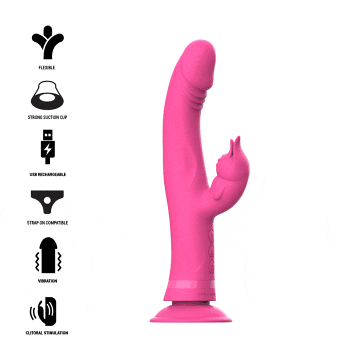 Vibrador Usb Intense Julio Rosa