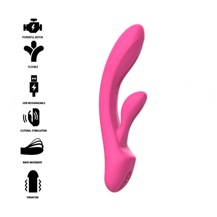 Vibrador Usb Intense Luigi Rosa