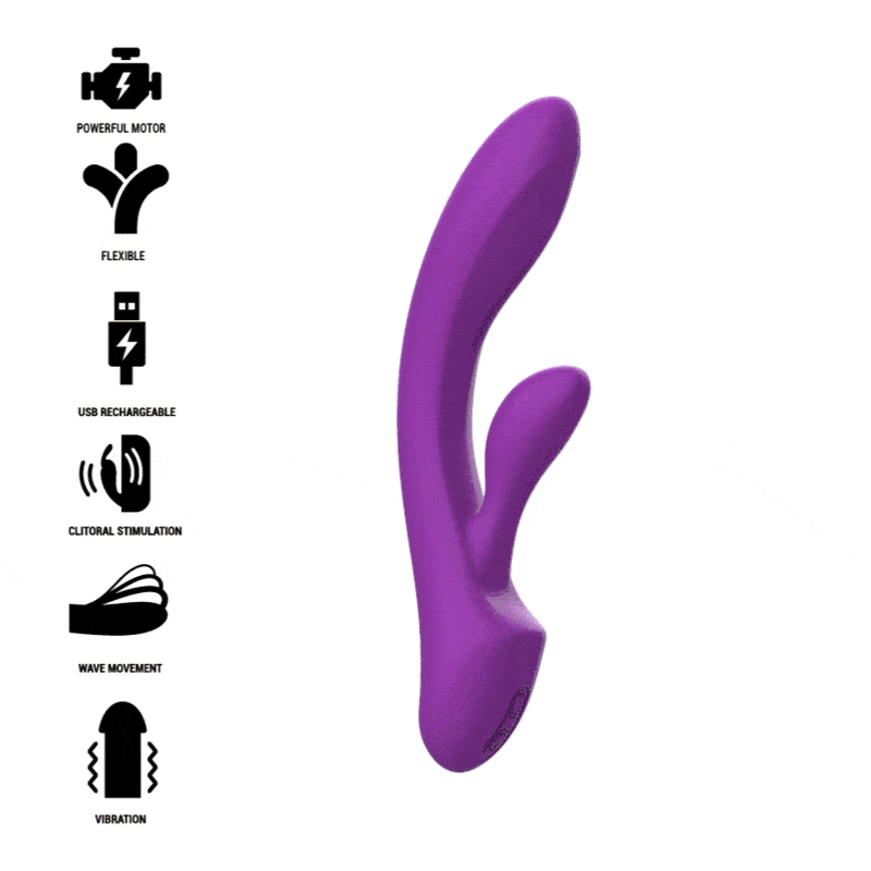 Vibrador Usb Intense Luigi Roxo