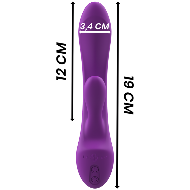 Vibrador Usb Intense Luigi Roxo