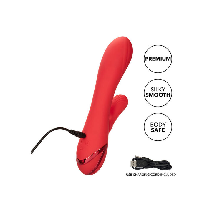 Vibrador Usb Movimento Clitóris e Aquecimento Calex Palisades