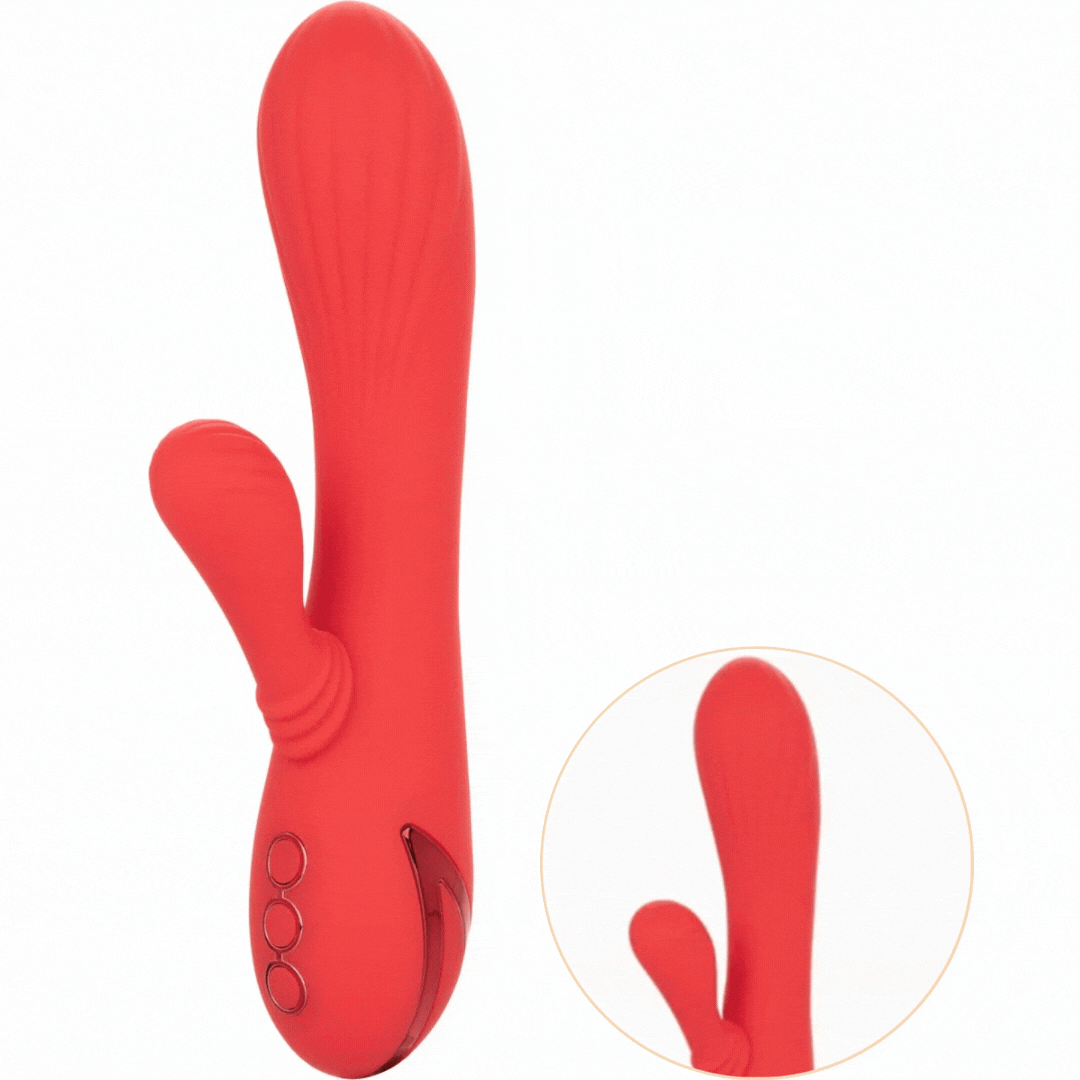 Vibrador Usb Movimento Clitóris e Aquecimento Calex Palisades