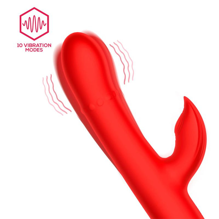 Vibrador Usb Movimento Deslizante e Rotação IntoYou Divya