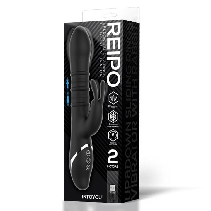 Vibrador Usb Movimento Deslizante e Rotação Intoyou Reipo