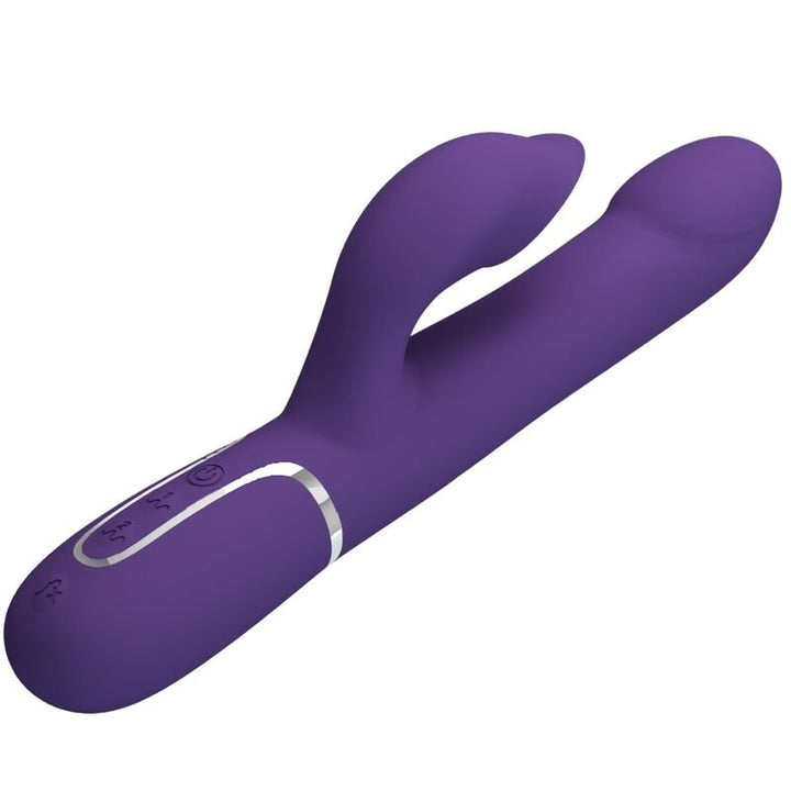 Vibrador Usb Movimento Deslizante e Rotação Prettylove Zalin