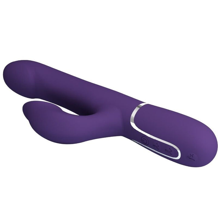 Vibrador Usb Movimento Deslizante e Rotação Prettylove Zalin