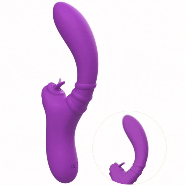 Vibrador Usb Movimento Língua Intense Harry