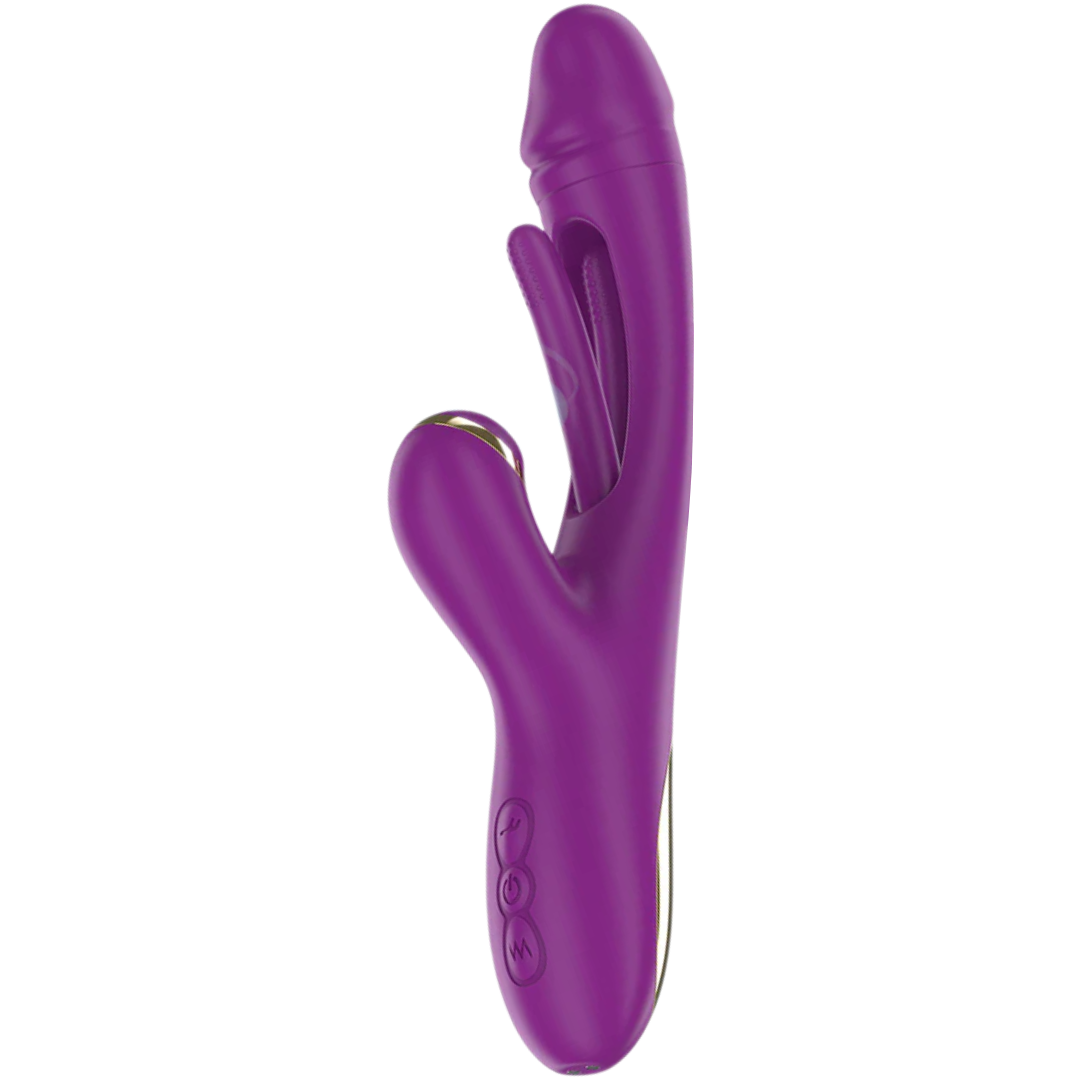 Vibrador Usb Movimento Língua Ponto-G e Sucção Intense Ateneo