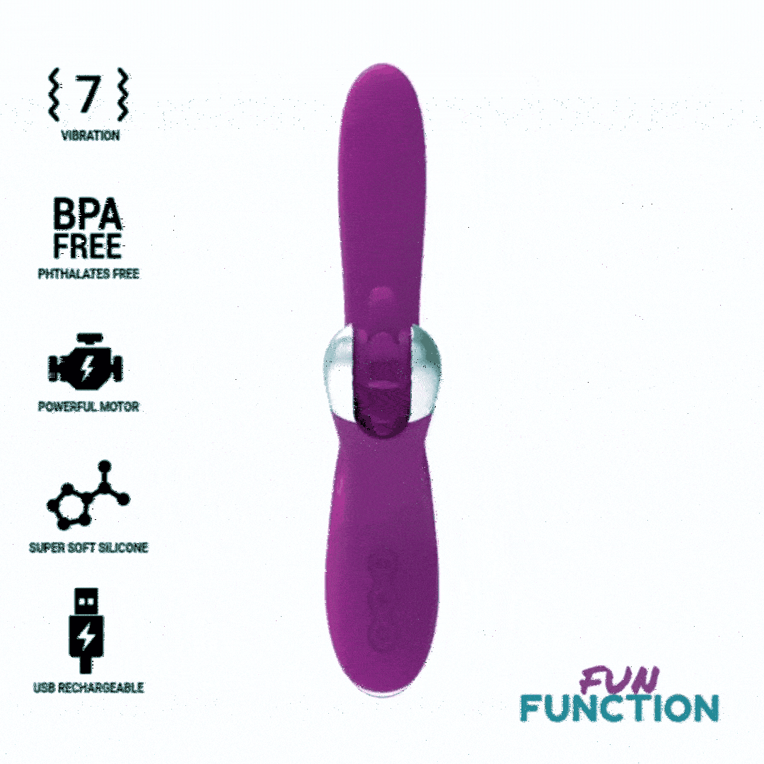 Vibrador Usb Movimento Língua Rotação Fun Function