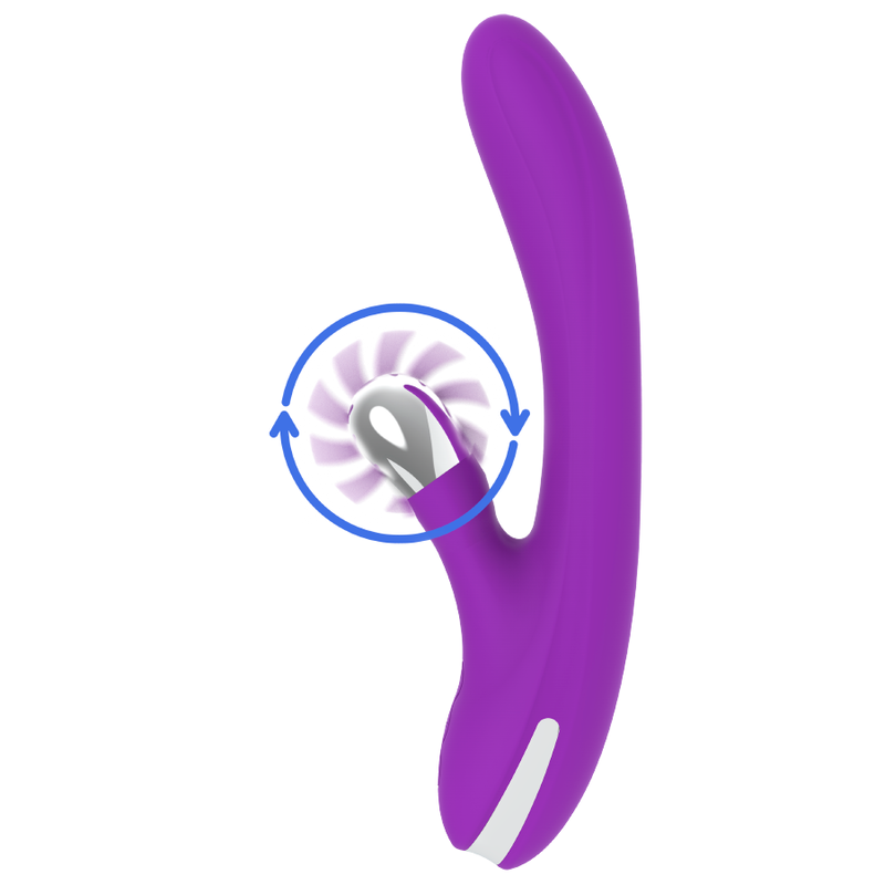 Vibrador Usb Movimento Língua Rotação Fun Function