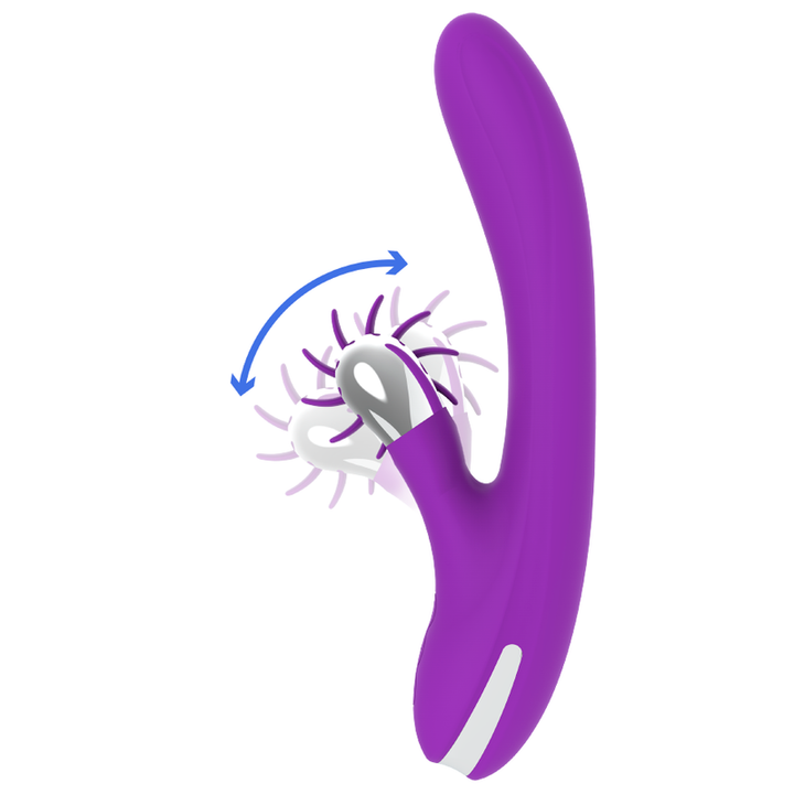 Vibrador Usb Movimento Língua Rotação Fun Function