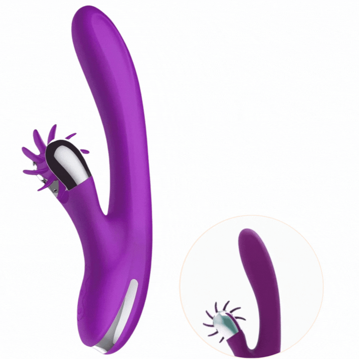 Vibrador Usb Movimento Língua Rotação Fun Function