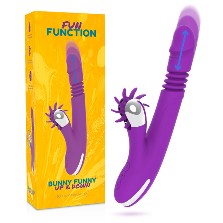 Vibrador Usb Movimento Língua Rotação e Movimento Movimento Telescópico Fun Function