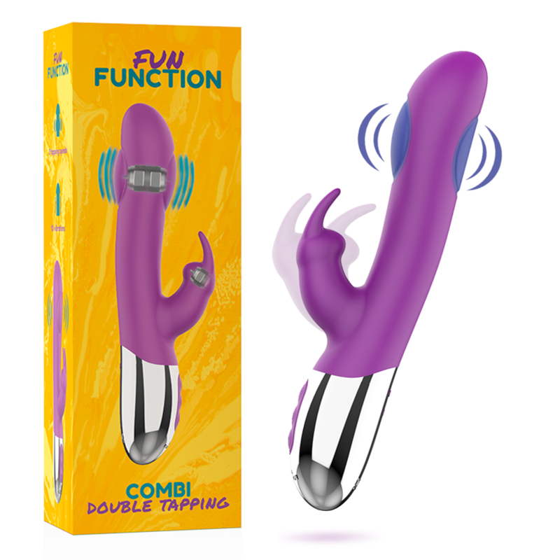 Vibrador Usb Movimento Ponto-G Fun Function Combi