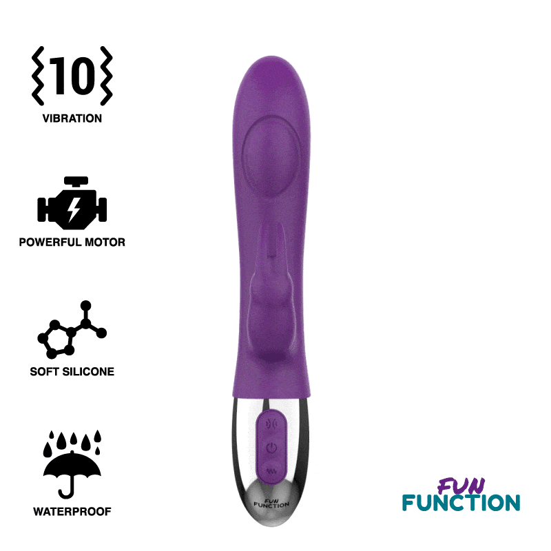 Vibrador Usb Movimento Ponto-G Fun Function Combi