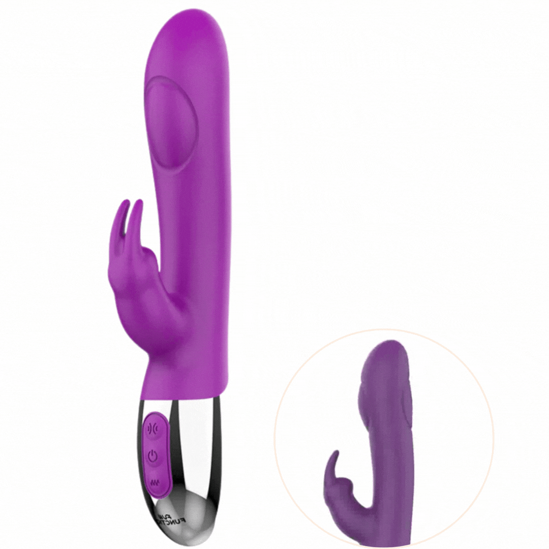 Vibrador Usb Movimento Ponto-G Fun Function Combi