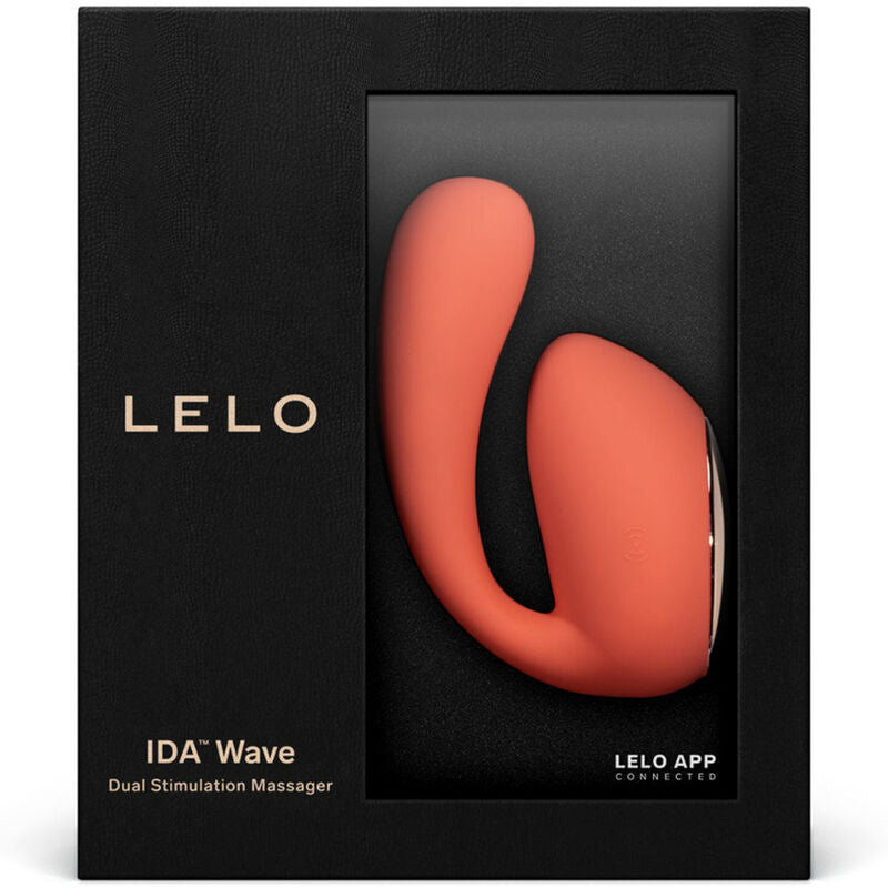 Vibrador Usb Movimento Ponto-G Lelo Ida Wave Coral Controlo Remoto App