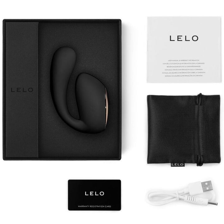 Vibrador Usb Movimento Ponto-G Lelo Ida Wave Preto Controlo Remoto App
