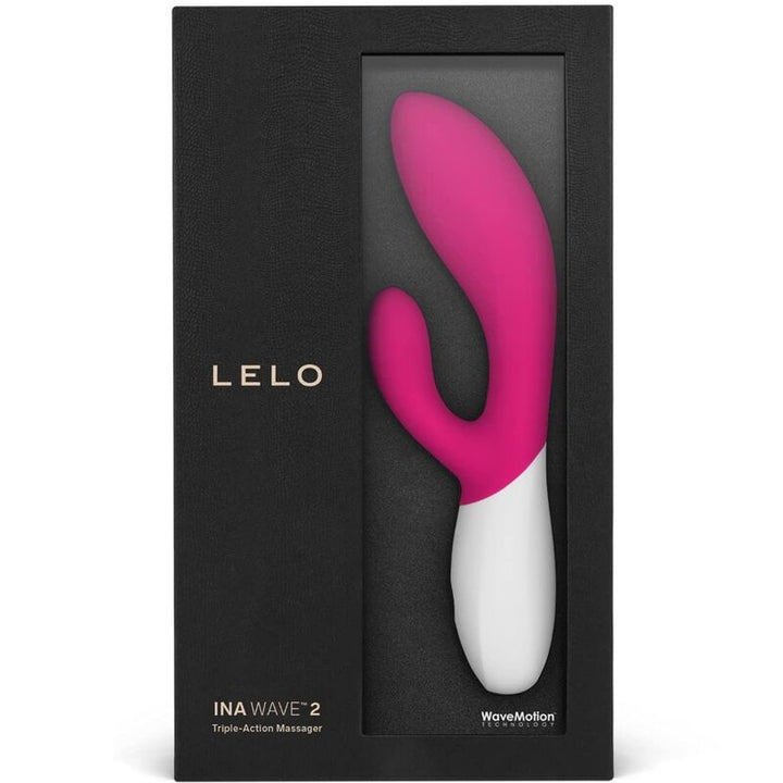 Vibrador Usb Movimento Ponto-G Lelo Ina Wave 2 Rosa
