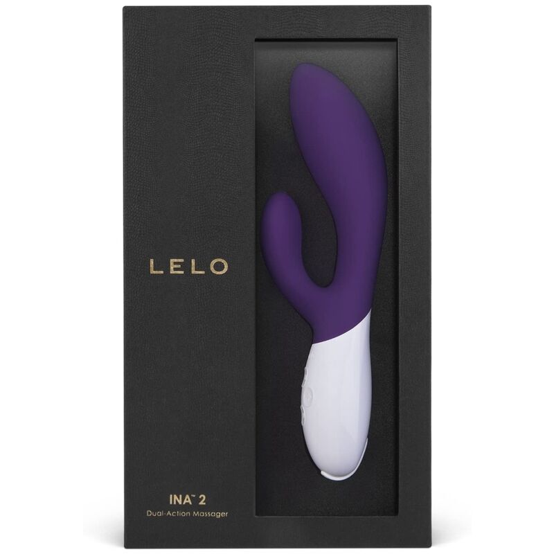 Vibrador Usb Movimento Ponto-G Lelo Ina Wave 2 Roxo