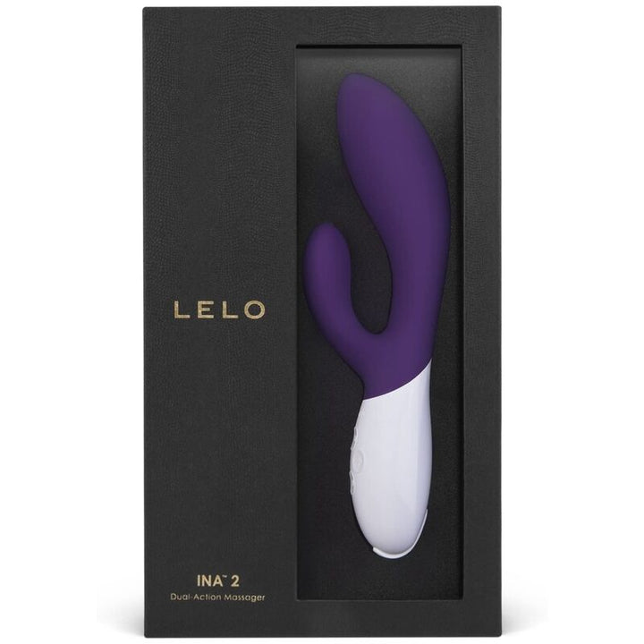 Vibrador Usb Movimento Ponto-G Lelo Ina Wave 2 Roxo