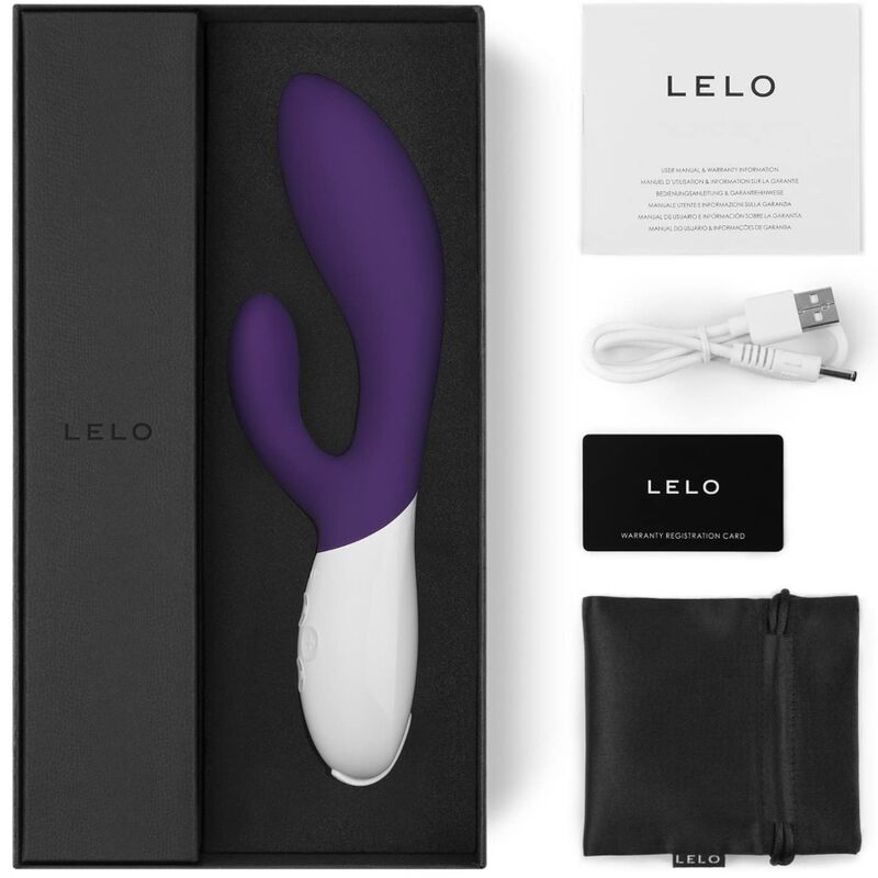 Vibrador Usb Movimento Ponto-G Lelo Ina Wave 2 Roxo