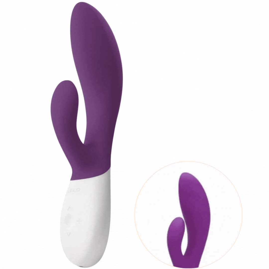 Vibrador Usb Movimento Ponto-G Lelo Ina Wave 2 Roxo