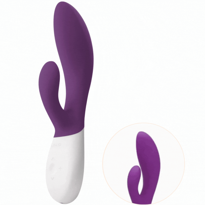 Vibrador Usb Movimento Ponto-G Lelo Ina Wave 2 Roxo