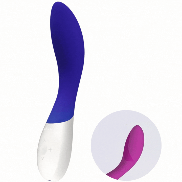Vibrador Usb Movimento Ponto-G Lelo Mona Wave Azul