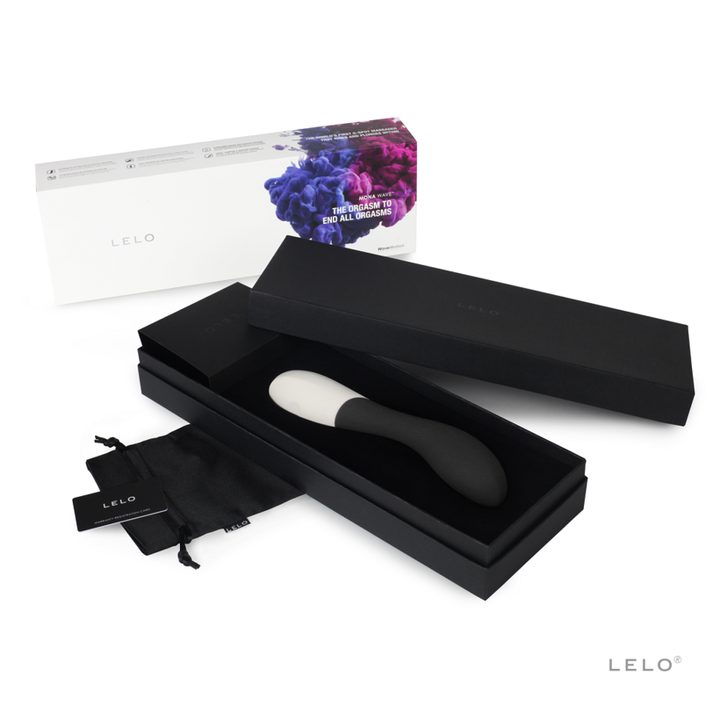 Vibrador Usb Movimento Ponto-G Lelo Mona Wave Preto