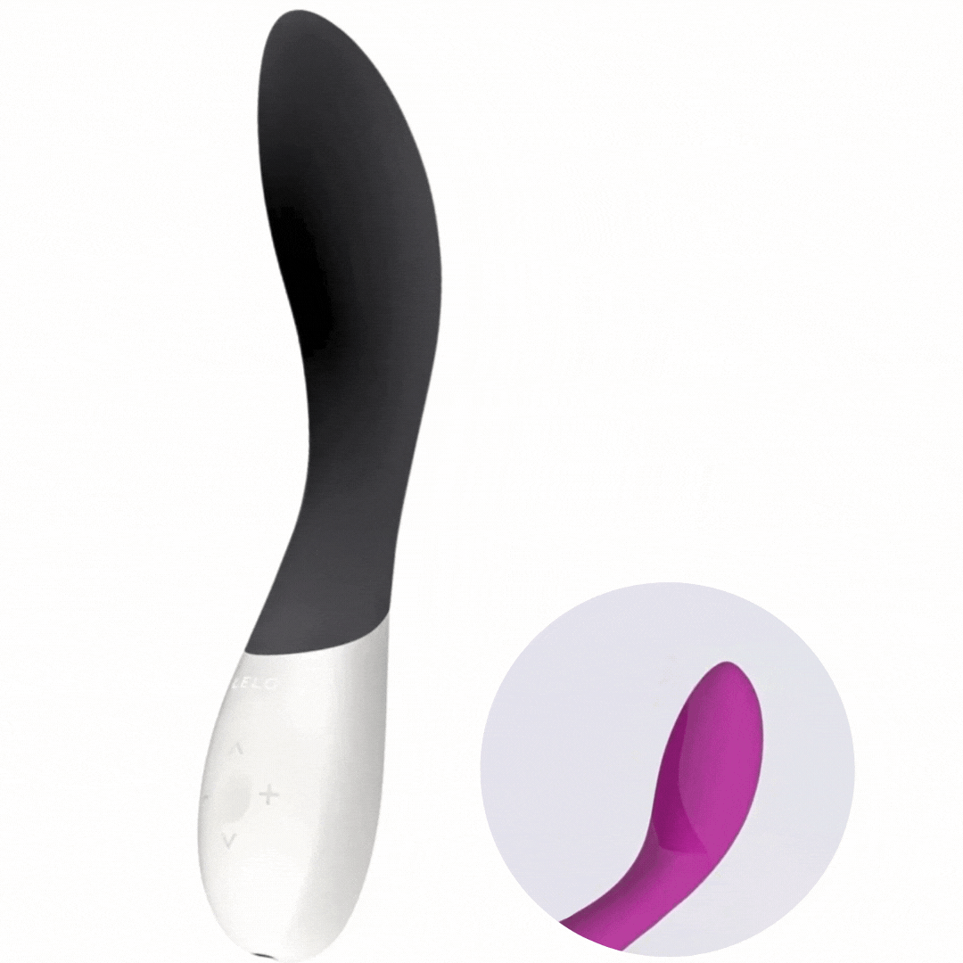 Vibrador Usb Movimento Ponto-G Lelo Mona Wave Preto