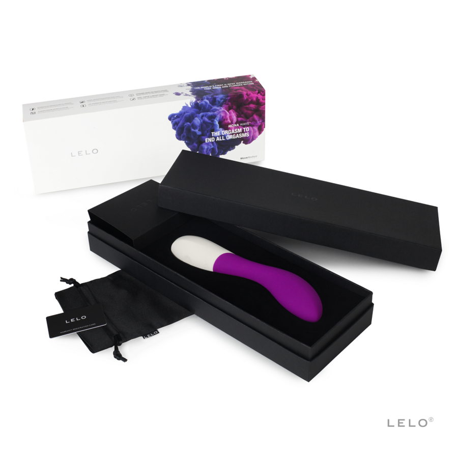 Vibrador Usb Movimento Ponto-G Lelo Mona Wave Rosa