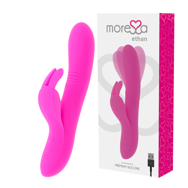 Vibrador Usb Movimento Ponto-G Moressa Ethan